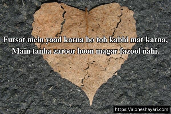 2-line-Dil-Toota-Shayari